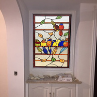 Personalización Directa de Fábrica para Bloques de Vidrio Emplomado, Estructura Sólida, Puerta, Ventana, Iluminación Decorativa, Hecho a Mano, Marca Lovely Guy