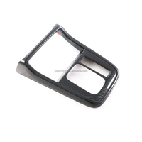 Cache de décoration intérieure de voiture en ABS aspect fibre de carbone pour panneau de levier de vitesse et porte-gobelet avant pour Honda CR-V CRV 2023-2025
