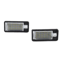 Éclairage de plaque d'immatriculation LED pour Audi A3 S3 A4 S4 A6 C6 A8 S8 Q7 RS4 RS6 – Remplacement de la lampe de plaque arrière de voiture