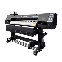 Vente directe d'usine 130cm/1300mm Machine d'imprimante grand Format avec Double tête Xp600 pour imprimante éco-solvant d'autocollant de bâche