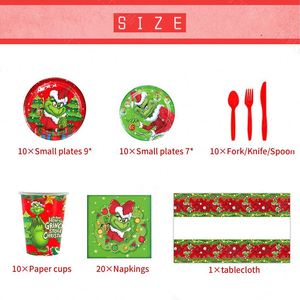 Platos y Tazas Decorativos para Postres, Adornos Navideños, Artículos de Fiesta, Decoraciones - Product Image 2