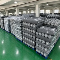 Direkt vom Hersteller: Bettwäsche-Stoff 100% Polyester Gefärbt 80GSM Umweltfreundlich Schnelltrocknend für Mietwohnungen Bettwäsche-Set