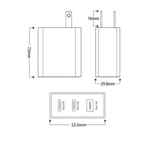 อะแดปเตอร์ชาร์จเร็วพิเศษ 25W 45W 65W ชาร์จไฟแบบ USB Type C PD สำหรับ Galaxy Note 10/Note 20/S20/S21 - Product Image 6