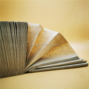 23X23 Cm N Z Fold Tái Chế Nâu Trắng Xanh Màu Tùy Chỉnh Dispenser Logo Việt Nam Giấy Tay Khăn Giấy - Product Image 6