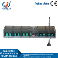 Module de relais LoRa Huaqingjun 20 canaux RS485, relais haute puissance 50A, module LoRa double mode RS485 Modbus E22-400M22S, carte sans fil