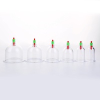 KL 12 pièces Kit de ventouses à vide pour thérapie Hijama, ventouses réutilisables, appareil de ventouses, soulagement des douleurs corporelles, machine de thérapie par ventouses sous vide