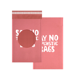 Biểu tượng tùy chỉnh in có thể tái chế kraft giấy bong bóng bưu phẩm chuyển phát nhanh vận chuyển bao bì phong bì mỹ phẩm gửi thư túi tuyệt vời - Product Image 1