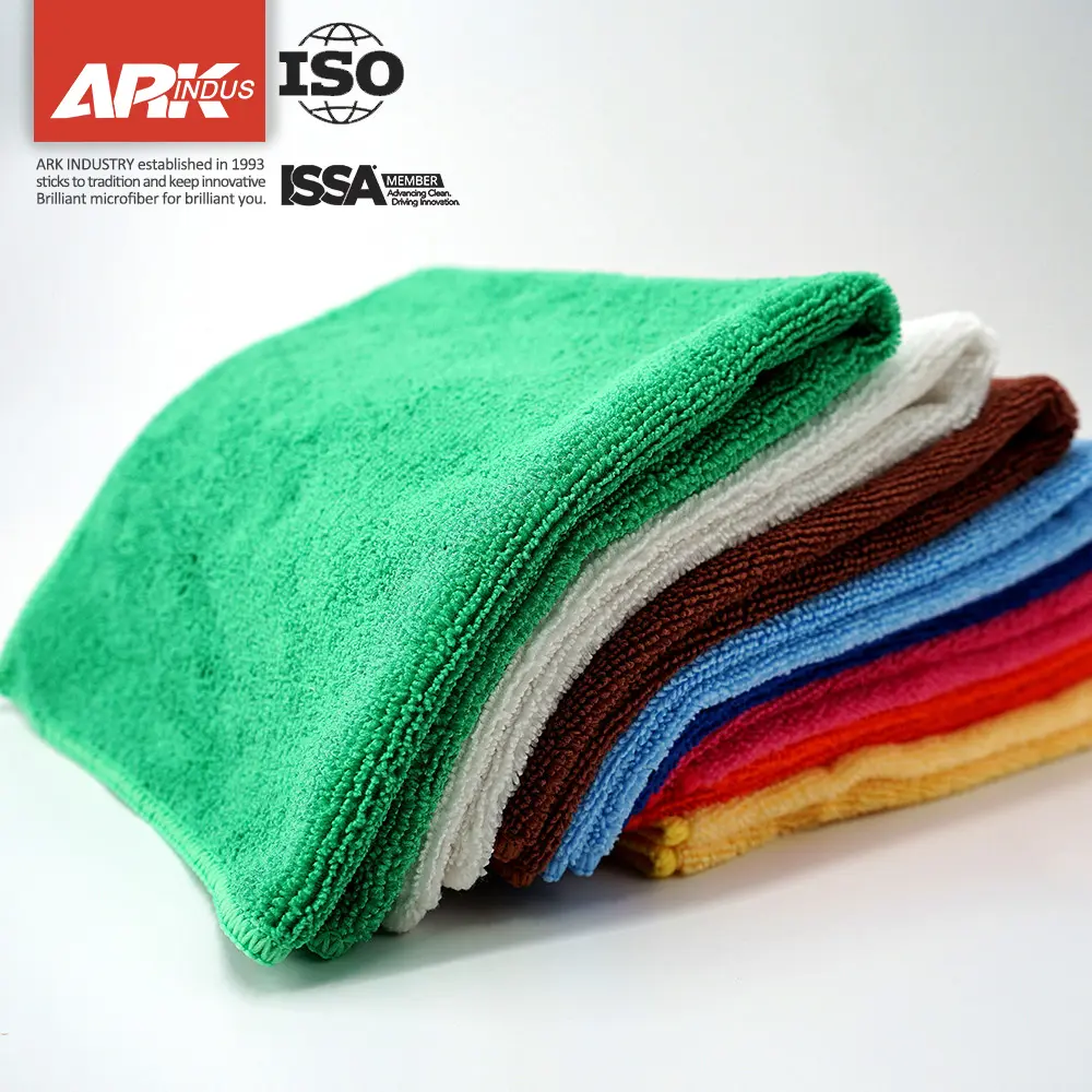 Microfiber all purpose Brushed Towel for Auto Cleaning Washing