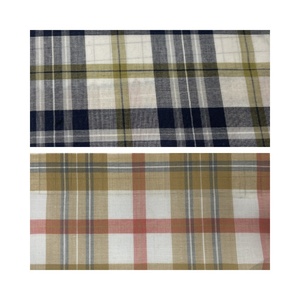 Vendita calda di alta qualità controllare tessuto di puro cotone resistente alle rughe traspirante Made in China - Product Image 2