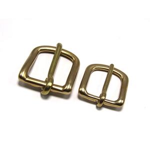 Sabuk gesper tas tangan harga murah aksesoris kerah hewan peliharaan kualitas tinggi gesper sabuk pin pria kuat gesper kuningan solid - Product Image 2