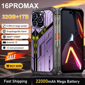 Teléfono Inteligente Resistente I 16 Pro Max, Pantalla de 6.9 Pulgadas, Android 15, Snapdragon Serie 800 Deca Core, 32GB/1TB, Cámara Trasera de 108MP, 5G - Product Image 5