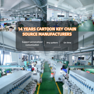 Tùy Chỉnh Phim Hoạt Hình Cao Su Phần Mềm Móc Chìa Khóa Mặt Dây Chuyền 6-Màu UV In Ấn Món Quà Nhỏ Hoạt Hình Ngoại Vi Bán Buôn - Product Image 2