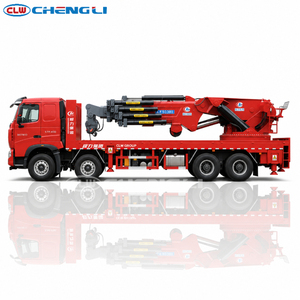รถบรรทุกติดเครน SINOTRUK HOWO 8x4 14 ตัน รถเครนไฮดรอลิก รถบรรทุกขนส่งสินค้าพร้อมเครนสำหรับงานก่อสร้างและโลจิสติกส์ - Product Image 2