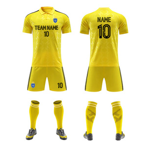 Tùy Chỉnh Tên Đội Bóng Đá Jersey Lưới Tấm Thiết Kế Miễn Phí Mẫu Bộ Dụng Cụ Bóng Đá Đầy Đủ Bộ Dụng Cụ Bóng Đá Cho Thanh Thiếu Niên Và Người Lớn - Product Image 5