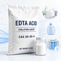 EDTA Acide Éthylène Diamine Tétracétique 99% Agent Chélatant Réactif de Traitement des Métaux Qualité Solide pour Cosmétiques et Détergents