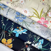 Tissu Popeline 100% Coton Imprimé Floral, Tissage Uni pour Robes, Sacs, Literie, Textiles de Maison, Jouets, Garçons, Filles, Haute Qualité