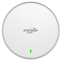 Point d'accès Wi-Fi 5 de plafond PoE bi-bande 2,4 GHz et 5,8 GHz, 6 flux 1350 Mbps, 194 utilisateurs simultanés, gestion cloud VLAN pour hôtels, bureaux, centres commerciaux