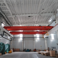 Atelier professionnel |   Grue à pont européenne de 3 tonnes pour le levage de matériaux en usine industrielle