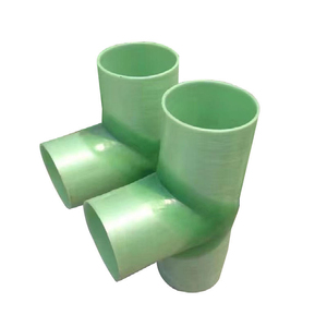 Tee FRP pour Pipeline de piscine Accessoire de tuyau d'eau en T GRP résistant aux produits chimiques - Product Image 3