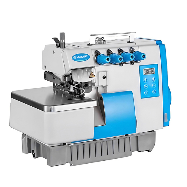 MC 747DS Industrial 4-Thread  Overlock Sewing Machine with Integrated Electronic Control