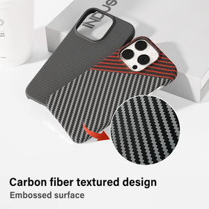Pour <span class=keywords><strong>iPhone</strong></span> 16 15 12 13 <span class=keywords><strong>14</strong></span> Étui de téléphone en métal pour appareil photo en fibre de <span class=keywords><strong>carbone</strong></span>, pour <span class=keywords><strong>iPhone</strong></span> 15 <span class=keywords><strong>Pro</strong></span> Étui en fibre de <span class=keywords><strong>carbone</strong></span> - Product Image 4