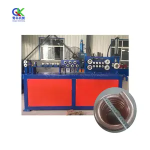 QKW7-25/30/45/75 Metal coiling machine Evaporator bending forming machine Heat exchanger coil machine