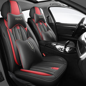 Accessoires intérieurs de voiture, housses de siège de voiture universelles en cuir de luxe Wellfit pour Mercedes Benz <span class=keywords><strong>BMW</strong></span> Audi Tesla Toyota Honda Kia - Product Image 2