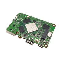Radxa ROCK 4A+ (Plus) Rockchip OP1 SoC, Placa de Desarrollo de Computadora de Placa Única de Seis Núcleos, Mini Placa Base para Proyectos de IA y Medios