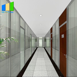Marco insonorizado <span class=keywords><strong>de</strong></span> <span class=keywords><strong>aluminio</strong></span> Separador <span class=keywords><strong>de</strong></span> habitación templado Pared <span class=keywords><strong>de</strong></span> partición <span class=keywords><strong>de</strong></span> vidrio <span class=keywords><strong>para</strong></span> oficina - Product Image 2