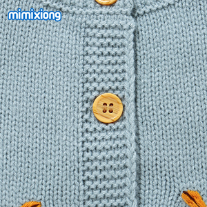 2024 Mimixiong Cardigan Lavorato a Maglia per Neonati con Ricamo a Forma di Anatra, Abbigliamento Boutique - Product Image 4