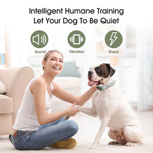 AI Intelligent Recognition Training liefert automatisches Pet Stop <span class=keywords><strong>Barking</strong></span> <span class=keywords><strong>Collar</strong></span> Farbbild schirm Elektronisches Halsband Dog Training Tool - Product Image 2