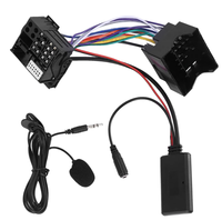 Cable Adaptador de Audio Inalámbrico Bluetooth AUXIN, Kit de Modificación de Música HiFi sin Pérdidas para Radio Estéreo de Coche BMW E60 E63 E70 E90 E91