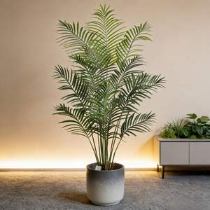Palmera Artificial de <span class=keywords><strong>Kentia</strong></span> de 170 cm, Precio Económico al por Mayor, Decoración Moderna para Sala de Estar - Product Image 4
