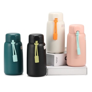 Botella de Agua Portátil de Acero Inoxidable de Grado Alimenticio de 400 ml con Filtro, Nueva Botella Térmica Aislada al Vacío para Niñas - Product Image 5