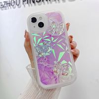 Coque de téléphone portable transparente avec motif papillon, vente en gros d'usine, pour iPhone 11 12 13 14 15 16 17 18 Pro Max, accessoire de protection arrière