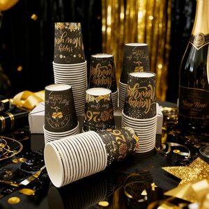 Juego de Tapas y Fundas para Vasos de Papel para Café Caliente, Vasos de Papel para Café con Logotipo Personalizado, Juego de Tapas Desechables para Vasos de Bebidas - Product Image 4