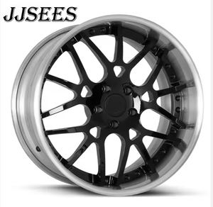 Rines Forjados JJSEES con Borde Profundo Cromado y Chapado en Oro de 18 19 20 21 22 23 24 26 Pulgadas 5x120 5x112 5x114.3 Pcd para Chevrolet Impala <span class=keywords><strong>BMW</strong></span> - Product Image 2