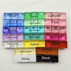 18mm <b>Acrylic</b> <b>Blocks</b> DIY Luminous Squares for Resin Art Decor, Perfect for Halloween Gift - Product Image 4
