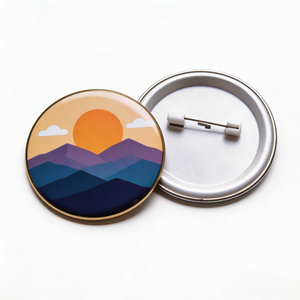 Presse Metal Badges OEM Factory Promotional Gifts Custom Made Printed Logo Blank Round Button Badge Custom Tinplate Button Pin - Product Image 4