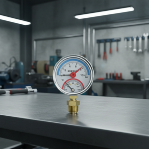 SONGLIN Mount <strong>Pressure</strong> <strong>Gauges</strong> With Front Flange <strong>Price</strong> Favorable OEM - Product Image 5