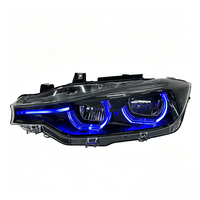Feux avant laser RGB SJC pour BMW Série 3 F30, plug-and-play, 2013-2019, accessoires auto, contrôle par application, fabricant