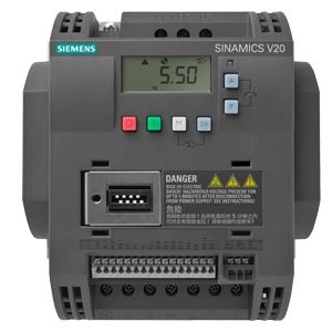 อินเวอร์เตอร์ความถี่ Siemens Sinamics V20 รุ่น 6SL3210-5BE25-5UV1 กำลังไฟ 5.5 กิโลวัตต์ สามเฟส 380 โวลต์ 480 โวลต์ - Product Image 1