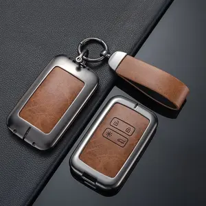 Cover per Chiavi Auto in Lega di Zinco per Renault Austral, Kadjar, Clio, Megane, Captur, Arrana, Kolaos, Zoe, Scenic, <span class=keywords><strong>Dacia</strong></span> Sandero, <span class=keywords><strong>Duster</strong></span>, Logan - Product Image 1