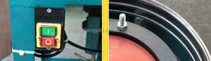 เครื่องขัดหินหยกอัตโนมัติสีฟ้าเทอร์ควอยซ์ เครื่องขัดแห้งสำหรับหินเนื้ออ่อน อุปกรณ์อุตสาหกรรมทองคำ - Product Image 4