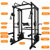 Zoshine – Nouvelle Machine Smith de Fitness à Domicile à Prix Abordable, Équipement d'Entraînement Intégré Multifonctionnel pour la Force