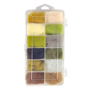 Distributeur de Dubbing pour la Pêche à la Mouche Vide - Boîte Transparente à 12 Compartiments BTI-09D-2001 B10 - Product Image 6