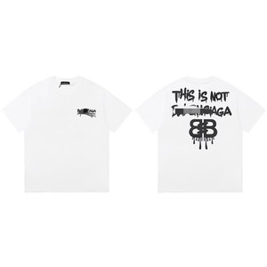 BLCG Y2K Abbigliamento Uomo T-Shirt di Alta Qualità 100% Cotone Streetwear Vestibilità Regolare Stampa Digitale Anti-Piega Asciugatura Rapida - Product Image 1