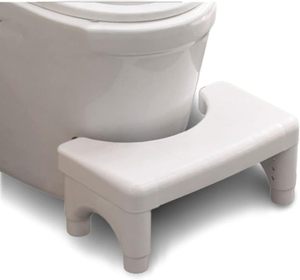 Assembled Design Squatting Toilet <b>Stool</b> - Ergonomic Plastic Potty Step <b>Stool</b> <b>for</b> <b>Bathroom</b> Health and Posture - Product Image 1