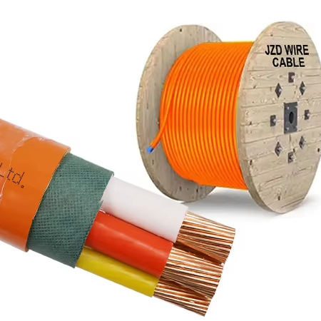 JZD Australian Standard SAA Approved Orange Circular Power Cable PVC Material Industrial Electrical Cable Mining Power Cable