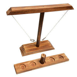 Bar Adults <strong>Drink</strong> <strong>Game</strong> Shot Ladder Set Fun Battle Interactive <strong>Game</strong> Wooden Table Top Hook and <strong>Ring</strong> <strong>Toss</strong> <strong>Game</strong> for Home Party - Product Image 6
